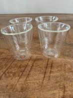 4x Bodum Dubbelwandige Glazen - 220ml, Huis en Inrichting, Ophalen of Verzenden, Zo goed als nieuw