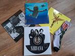 Nirvana – verzamel / cadeaupakket – LP + vinyl klok + sokken, Ophalen of Verzenden, Nieuw in verpakking, 12 inch, Poprock