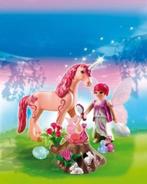 Playmobil Fairies (5443) Zorgfee met Eenhoorn Roos, Ophalen of Verzenden, Zo goed als nieuw, Complete set