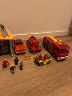 Brandweerman Sam huis met voertuigen, Ophalen, Gebruikt, Jongen of Meisje
