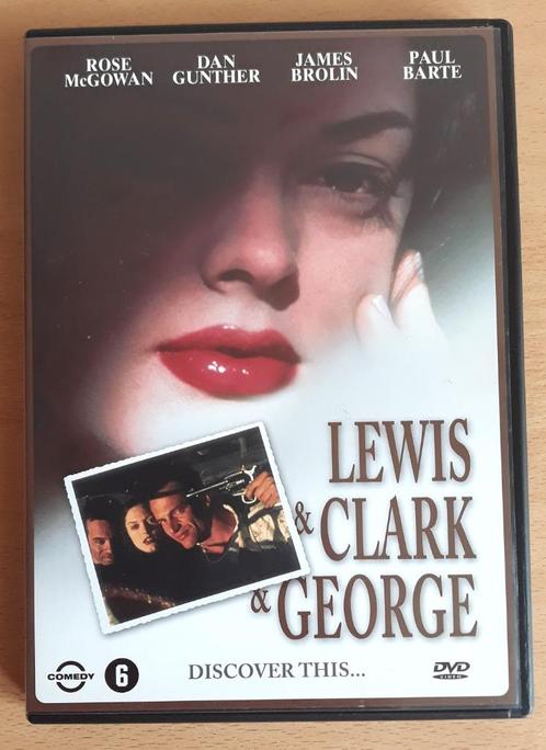 Lewis & Clark & George (1997) Rose McGowan - Verzending 2,50, Cd's en Dvd's, Dvd's | Thrillers en Misdaad, Zo goed als nieuw, Maffia en Misdaad