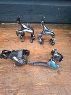 Shimano Ultegra 2 x 10 speed derailleurs + remmen groep, Fietsen en Brommers, Fietsonderdelen, Ophalen of Verzenden, Zo goed als nieuw