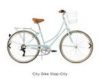 Fabricbike City Bike Step-City Mint with basket, Minder dan 47 cm, Ophalen, Zo goed als nieuw, Fabricbike