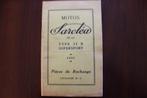 Sarolea type 31B Super Sport parts list pieces de rechange, Ophalen of Verzenden, Overige merken