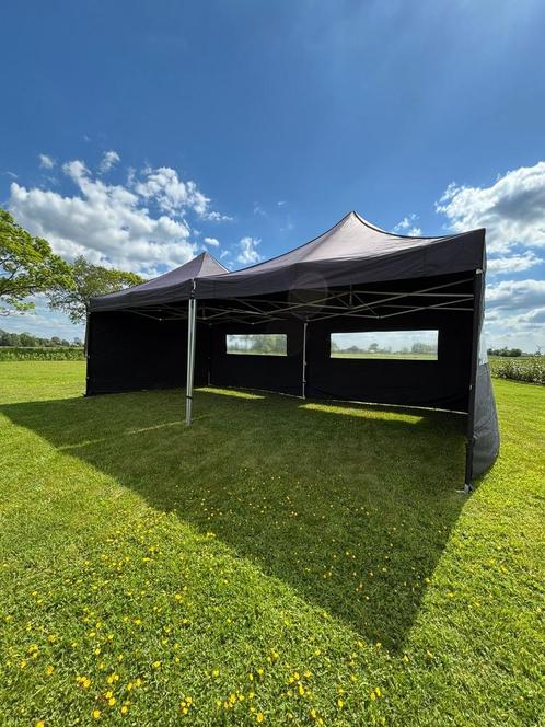partytent 4x4 te huur, Hobby en Vrije tijd, Feestartikelen | Verhuur, Zo goed als nieuw, Overige, Ophalen