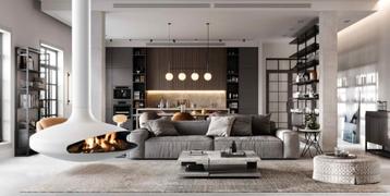 Aanbieding design hanghaard Gyrofocus met Aansluitmaterialen beschikbaar voor biedingen