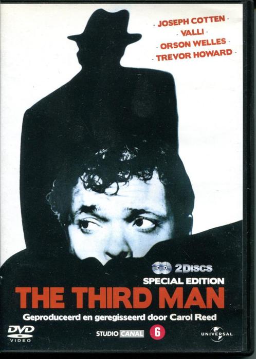 The Third Man  -  Film van Carol Reed, met Orson Welles e.a., Cd's en Dvd's, Dvd's | Drama, Zo goed als nieuw, Drama, Boxset, Vanaf 6 jaar