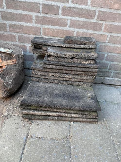 Rubber tegels voor speeltuin, Tuin en Terras, Tegels en Klinkers, Gebruikt, Overige typen, Rubber, 10 m² of meer, Ophalen