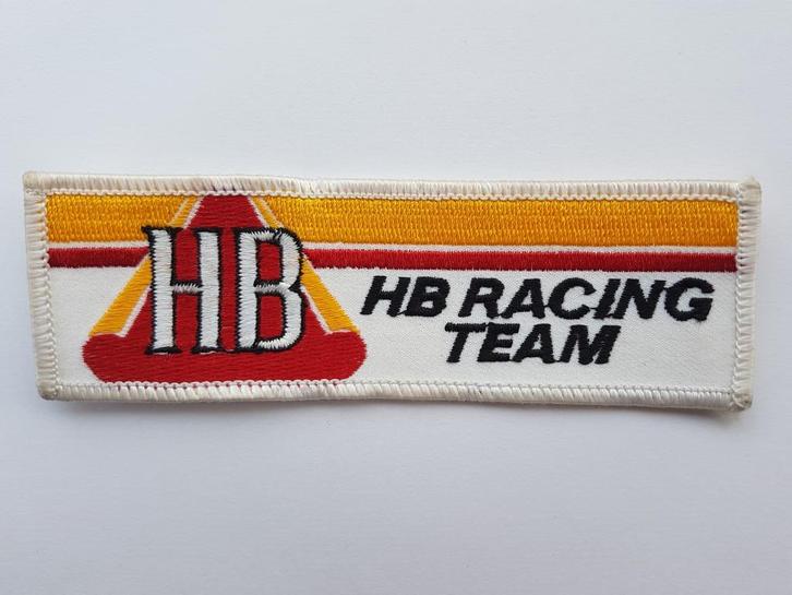 HB racing team patch badge opnaai embleem Audi suzuki, Verzamelen, Automerken, Motoren en Formule 1, Nieuw, Auto's, Ophalen of Verzenden