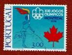 Hardlopen - Portugal - 1319 - Olymp.Sp Montreal '76 - gebr, Postzegels en Munten, Postzegels | Thematische zegels, Ophalen of Verzenden