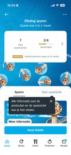 Spaarkaarten Efteling AH, Drie personen of meer, Kortingskaart