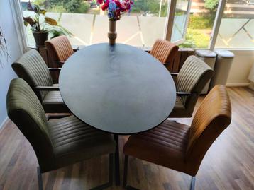 Luxe eetkamer stoelen 6 stuks beschikbaar voor biedingen