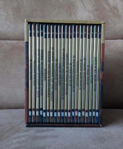 Historische oorlogen DVD box, Cd's en Dvd's, Dvd's | Documentaire en Educatief, Zo goed als nieuw, Alle leeftijden, Ophalen of Verzenden