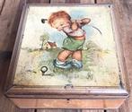 VINTAGE EN ZELDZAAM VAN MELLE SNOEPBLIK / KOEKBLIK  JAREN 70, Ophalen of Verzenden, Gebruikt, Van Nelle