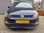 Volkswagen Polo 6c 5-deurs 1.0 Airco CDVab ElRamen 12-2016, Auto's, Volkswagen, Euro 6, Zwart, Bedrijf, Handgeschakeld
