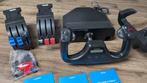 Saitek Pro Flight Yoke + 2 Throttle Quadrants (compleet), Ophalen of Verzenden, Gebruikt, Logitech G Saitek