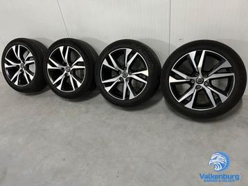 Originele Volvo S60 V60 5-Double Spoke Matt Black Diamond Cu beschikbaar voor biedingen