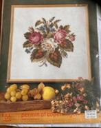 BORDUURPAKKET PERMIN OF COPENHAGEN ANTIQUE ROSES, Hobby en Vrije tijd, Borduren en Borduurmachines, Ophalen of Verzenden, Nieuw