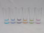 6 gekleurde borrelglaasjes/shot glasses, Xx, Xx, Ophalen of Verzenden, Borrel- of Shotglas
