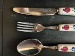 Bestek set boerenbont voor 1,2,3,4,6 of meer personen, Div, Ophalen of Verzenden, Zo goed als nieuw, Rvs of Chroom