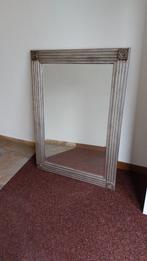 Spiegel met houten lijst, Ophalen, Gebruikt, 100 tot 150 cm, 75 tot 100 cm