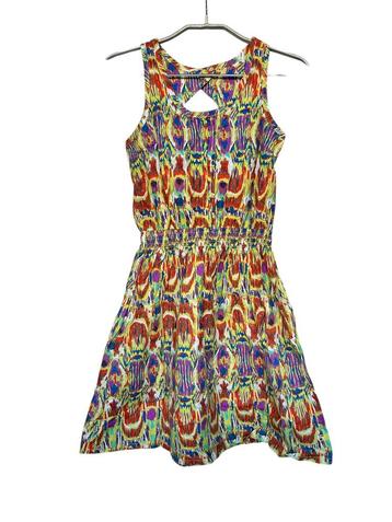 Tom Tailor Jurk Maat M Geel Multikleur Skater Stijl Mini beschikbaar voor biedingen