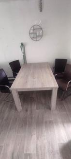 Tafel met 4 stoelen, Huis en Inrichting, Complete inboedels, Ophalen