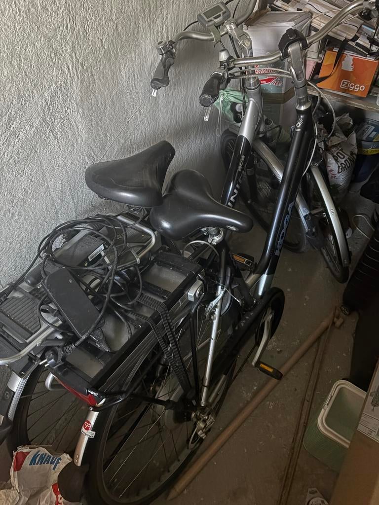 Twee elektrische NIET werkende fietsen/ voor onderdelen, Ophalen, Gebruikt, Versnellingen