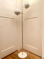 Vintage Space Age jaren 70 "Eyeball" vloerlamp met plexiglas, Gebruikt, Space Age / Mid-Century-Modern, Ophalen of Verzenden, Metaal