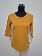 Top98 - Mosterdgele Je M'Appelle shirtgroene streep mt M, Kleding | Dames, Tops, Ophalen of Verzenden, Zo goed als nieuw, Maat 38/40 (M)