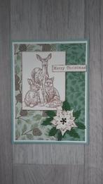 Zelfgemaakte kerstkaart, Ophalen of Verzenden, Nieuw, Kerst