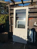 Deur (en ramen), Doe-het-zelf en Verbouw, Kozijnen en Schuifpuien, Gebruikt, Deurkozijn, 150 tot 225 cm, Hout