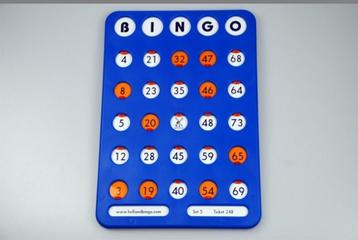 129 Bingo Blauwe Schuifplankjes, NIEUW model beschikbaar voor biedingen
