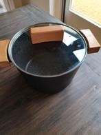 Flink Kookpan met Deksel - Zo goed als nieuw!, Aluminium, Zo goed als nieuw, Keramische plaat, Ophalen