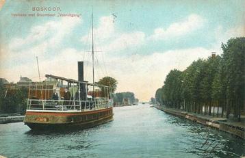 (388-117-043) Boskoop Voorkade met Stoomboot Vooruitgang beschikbaar voor biedingen