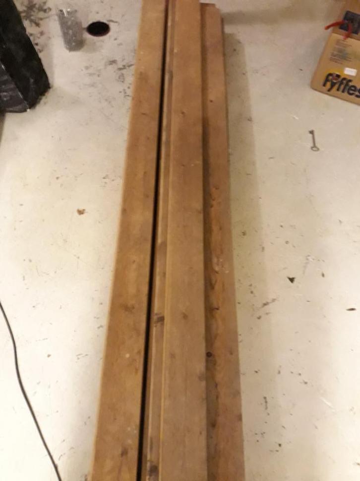 Houten planken mes en groef. Vloerplank. Schuttingplank., Doe-het-zelf en Verbouw, Hout en Planken, Plank, Overige houtsoorten