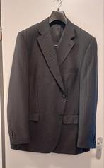 Authentic herenkostuum, zwart gestreept, maat 58, Kleding | Heren, Kostuums en Colberts, Authentic, Zwart, Maat 56/58 (XL), Ophalen of Verzenden