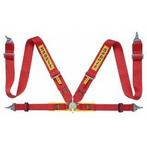 Sabelt Gordel 4 Punts Steel Rood 3 Inch-2 Inch, Ophalen, Nieuw