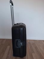 Reiskoffer met 2x wieltjes en slot, Wieltjes, Gebruikt, 50 tot 60 cm, Hard kunststof