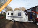 Adria 462 PS Adora Lengte bed/ Trein zit/ Mover/ VT, Caravans en Kamperen, Caravans, Schokbreker, Bedrijf, Treinzit, Adria