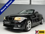 BMW 1 Serie Cabrio 118i High Executive LCi|Leder|Cruise|Spor, Auto's, BMW, 1-Serie, Cabriolet, 4 stoelen, Zwart