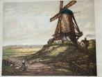 Hollandse print met molen, Ophalen of Verzenden