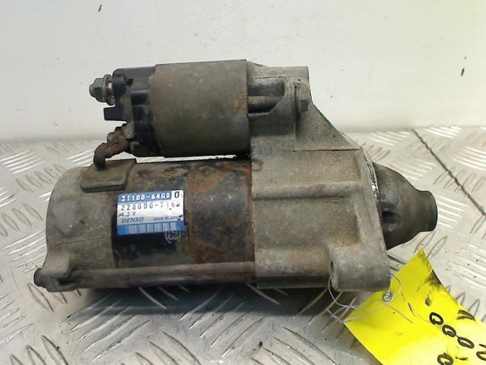 Startmotor van een Suzuki Baleno, Auto-onderdelen, Motor en Toebehoren, Suzuki, Gebruikt, 3 maanden garantie, Ophalen of Verzenden