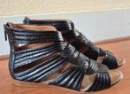 Leuke sandaaltjes van Dkny maat 38, Zwart, DKNY, Zo goed als nieuw, Sandalen of Muiltjes