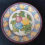 Vintage keramiek fruitschaal, wanddecoratie, Spanje, Antiek en Kunst, Antiek | Keramiek en Aardewerk, Ophalen of Verzenden