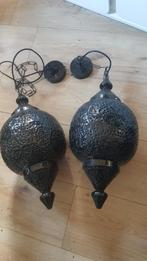 twee hanglampen, Huis en Inrichting, Ophalen of Verzenden, Zo goed als nieuw, Minder dan 50 cm