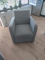 Mooie grijze stoel Te koop, Ophalen, Gebruikt, 75 tot 100 cm