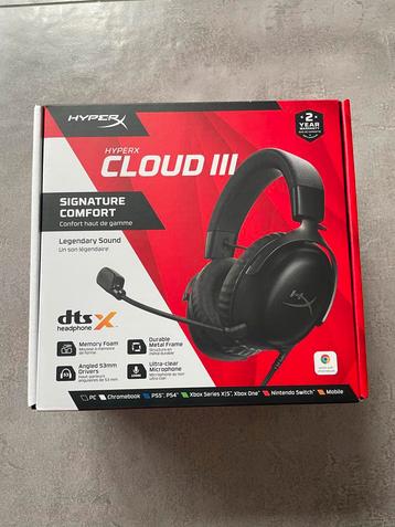 HyperX Cloud III Gaming Headset - Nieuw! beschikbaar voor biedingen