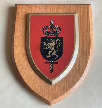  Militaria - Schild - Koninklijke Militaire School - Belgie beschikbaar voor biedingen