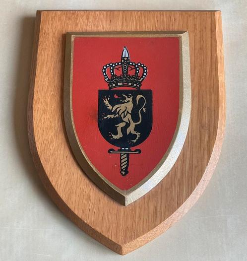 Militaria - Schild - Koninklijke Militaire School - Belgie, Verzamelen, Militaria | Algemeen, Landmacht, Overige typen, Ophalen of Verzenden